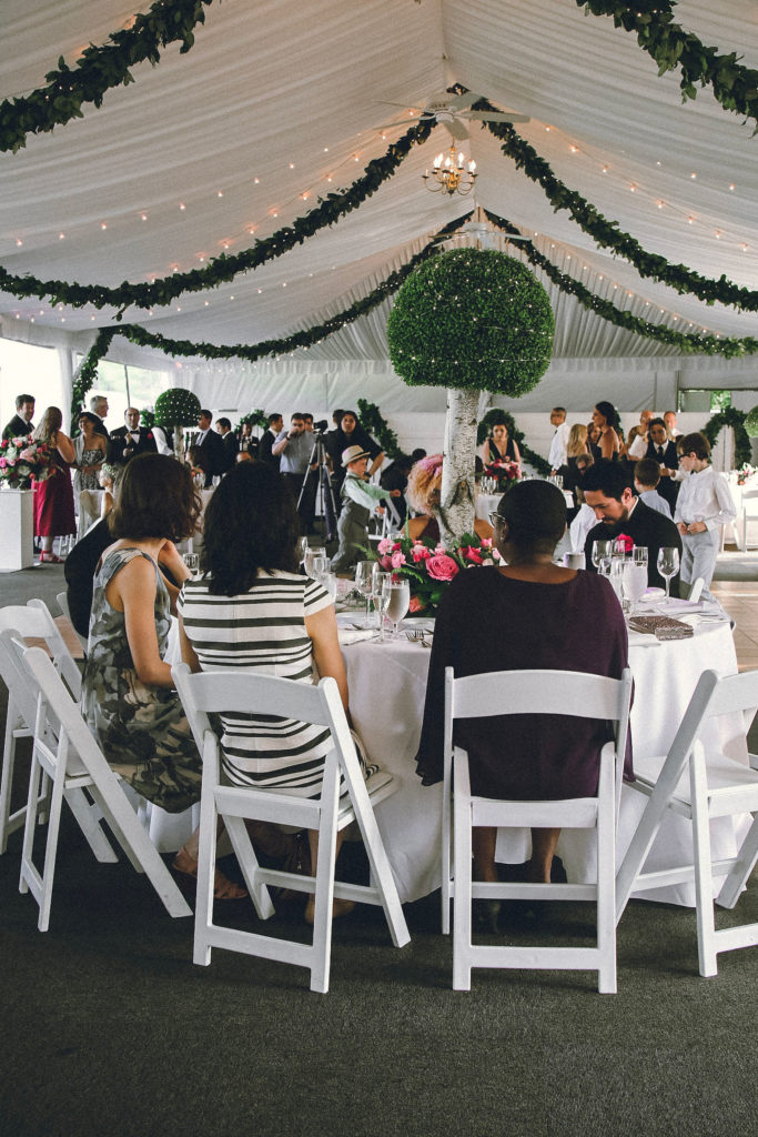 Summer Garden Tented Wedding